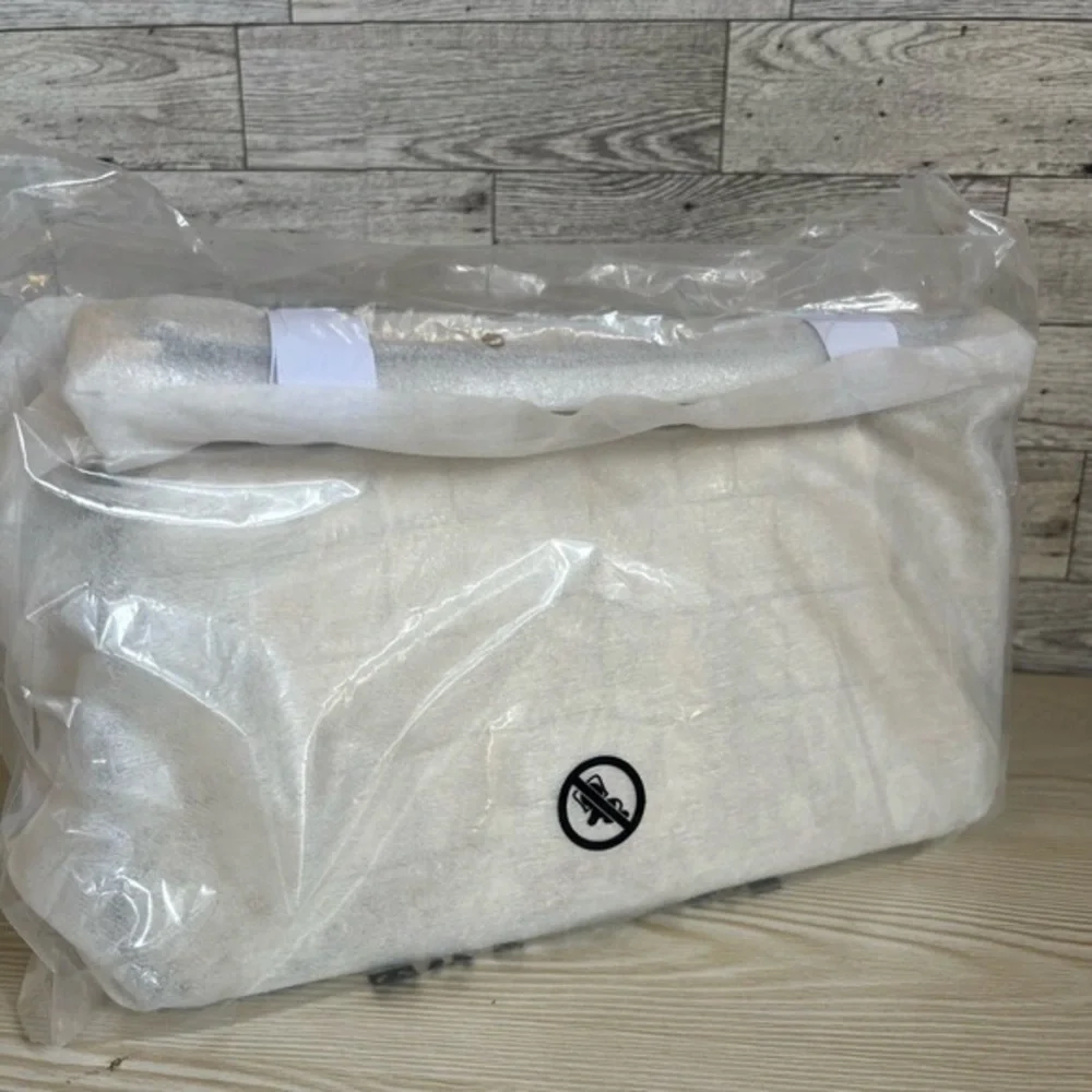 Michael Kors Pale Gold Crocodile Embossed Empire Shoulder Bag - Picture 6 of 6